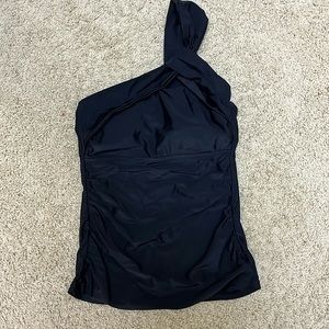 One shoulder top- EUC- size xs